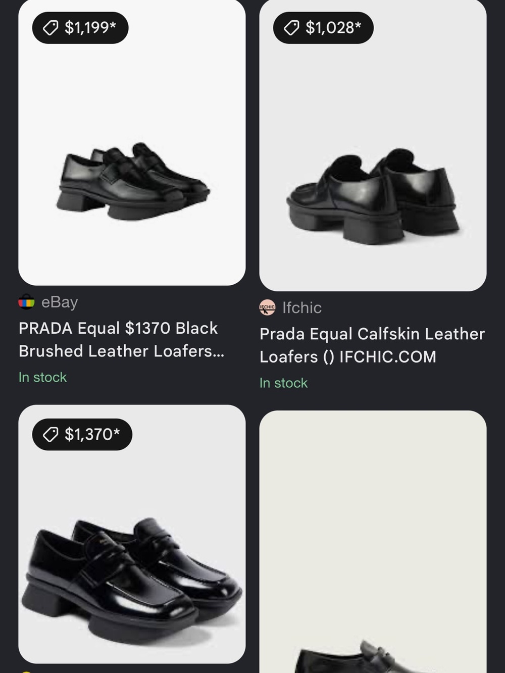 Prada Rare Black Leather Loafers - Picture 9 of 9